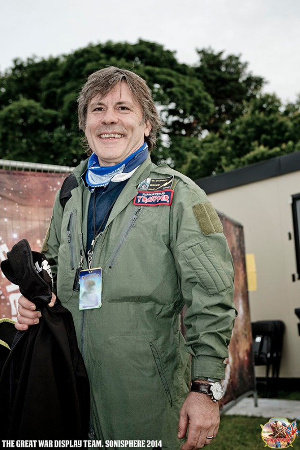 IRON MAIDEN SONISPHERE 2014 Photo by JOHN McMURTRIE